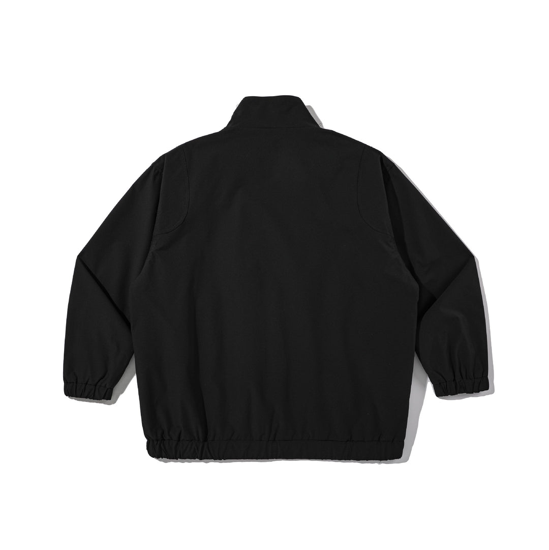 Unisex Technische Boxy-Fieldblousonjacke mit hohem Stehkragen und Utility‑Zippern Echoarchiv