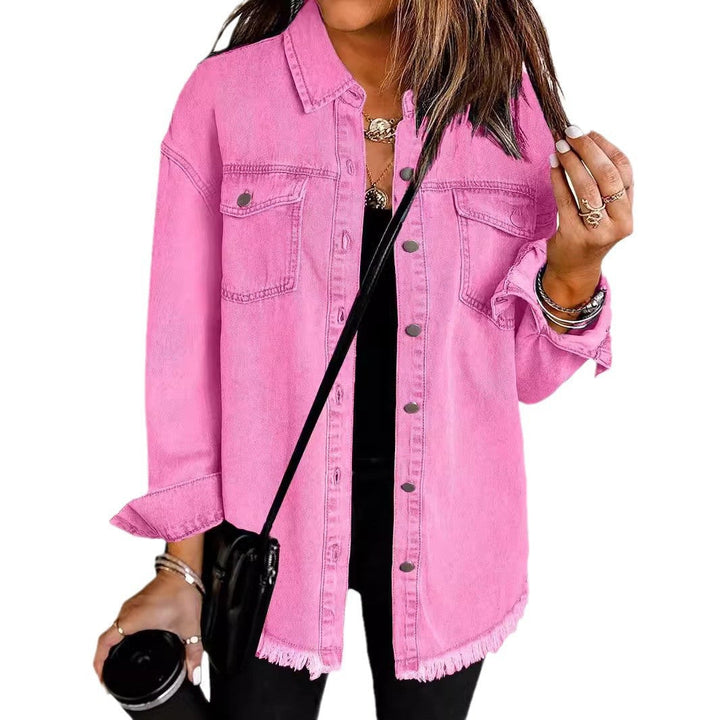 Femme Destroyed Denim Westernjacke Echoarchiv