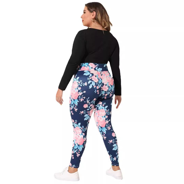 Damen Blumenleggings Echo Archiv