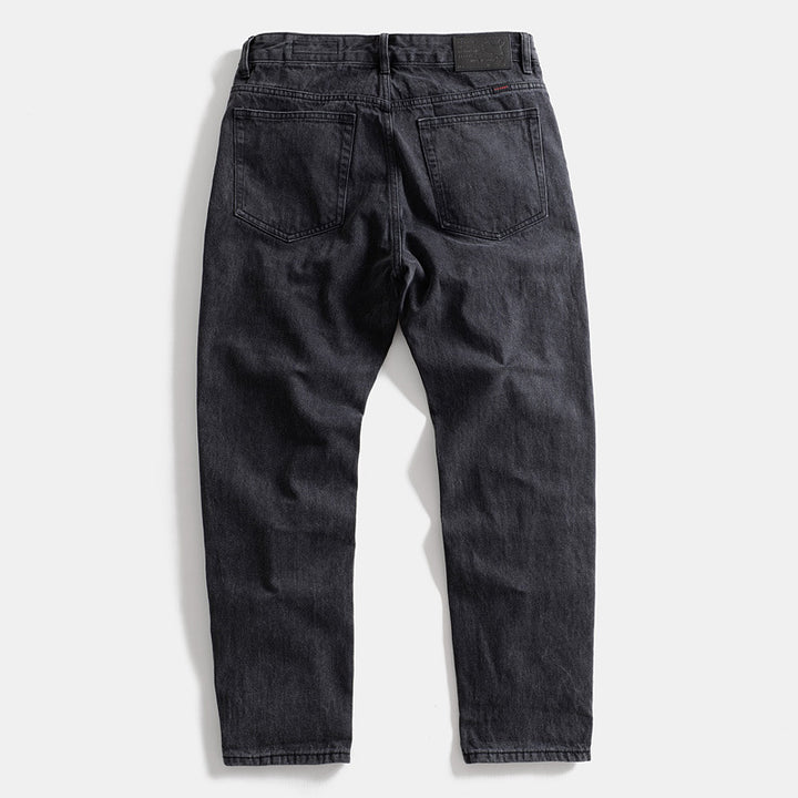 Herren Slim-Fit Jeans im Used-Look mit modernem Schnitt und elastischem Bund Echoarchiv