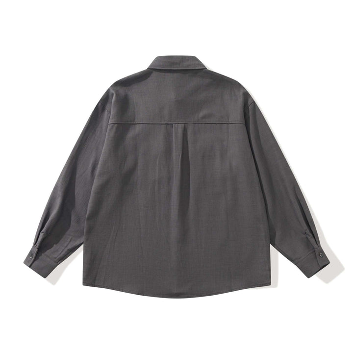 Herren Utility-Overshirt mit großen Pattentaschen und Boxy-Schnitt Echoarchiv