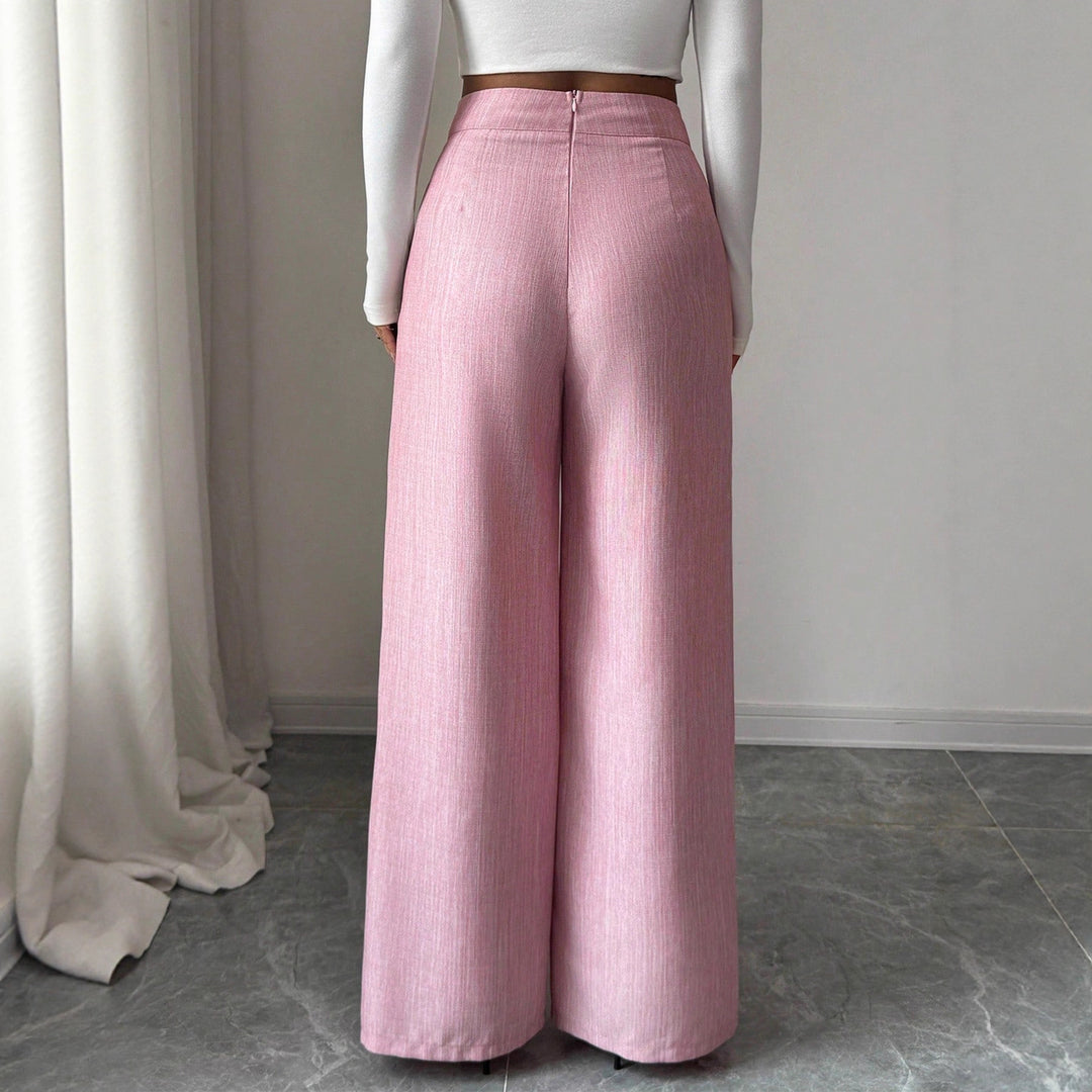 Damen weite High-Waist-Hosen Echo Archiv