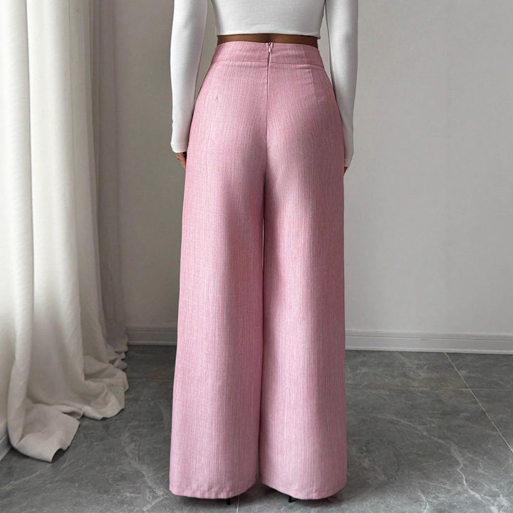 Damen weite High-Waist-Hosen Echo Archiv