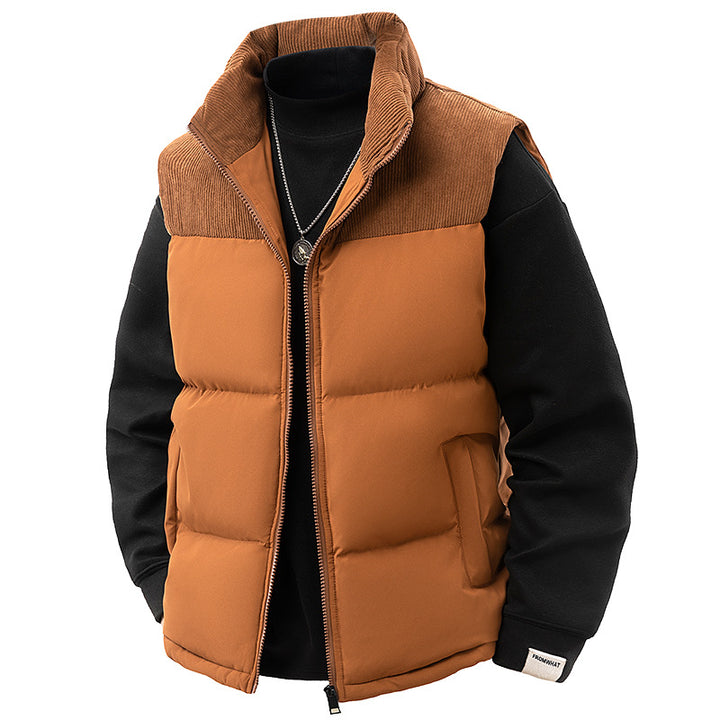 Herrenmode Steppjacke mit Kragen Echo Archiv