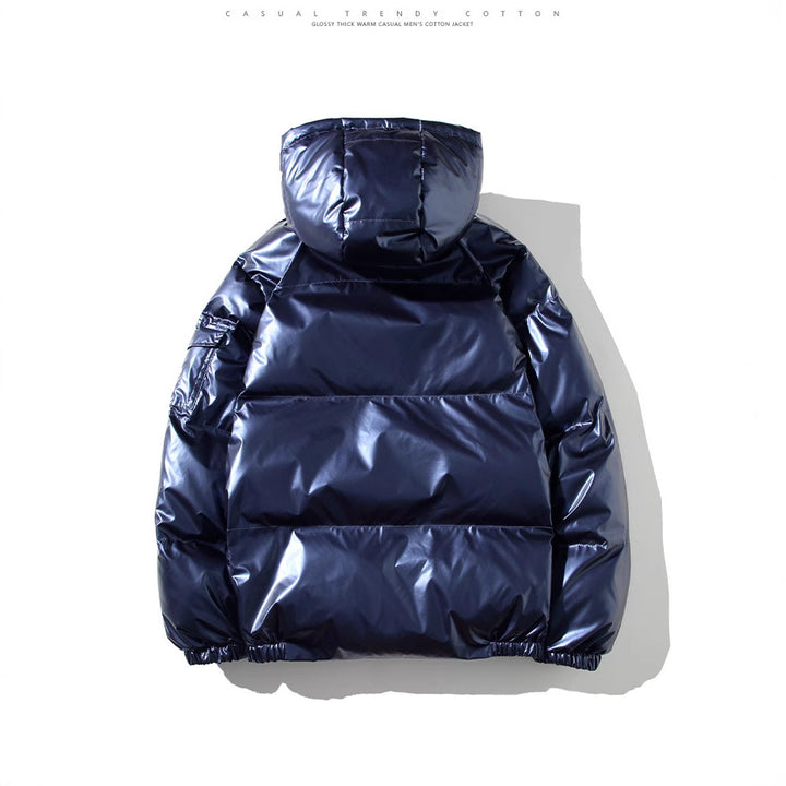 Unisex nan gepolsterte Steppjacke mit Thermoisolierung, Stehkragen und Ärmeltasche Echo Archiv