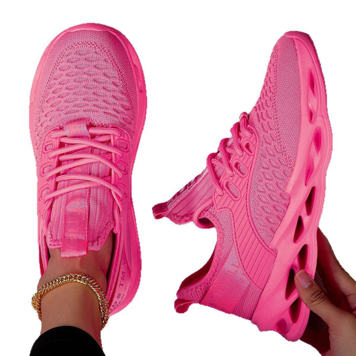 Damen Atmungsaktive Laufschuhe mit elastischem Obermaterial und griffiger Sohle Echoarchiv