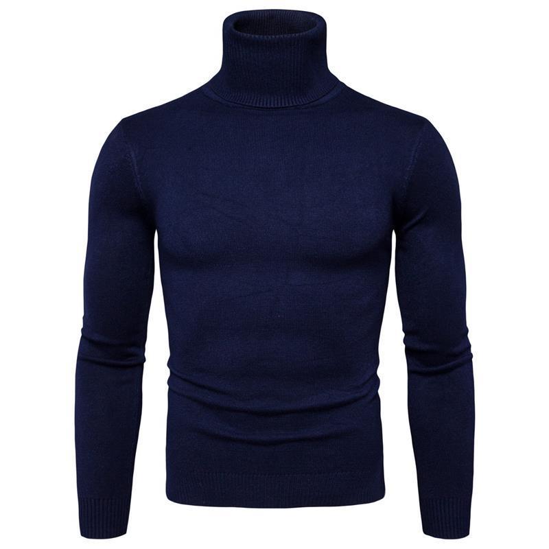 Herren Rollkragenpullover aus feiner Merinowolle Echoarchiv