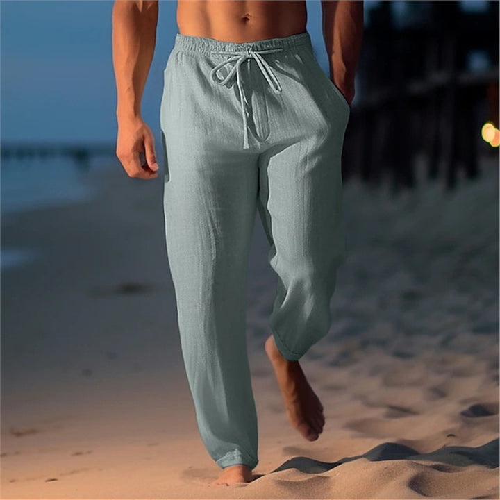 Herren atmungsaktive Strandhose mit verstellbarem Bund Echoarchiv