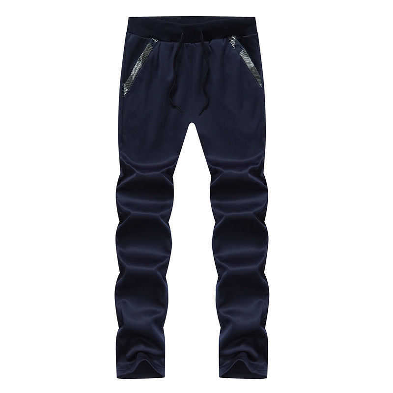 Herren Moderner Trainingsanzug im Camouflage Mesh Mix mit Stehkragen und Kordelbund Echo Archiv