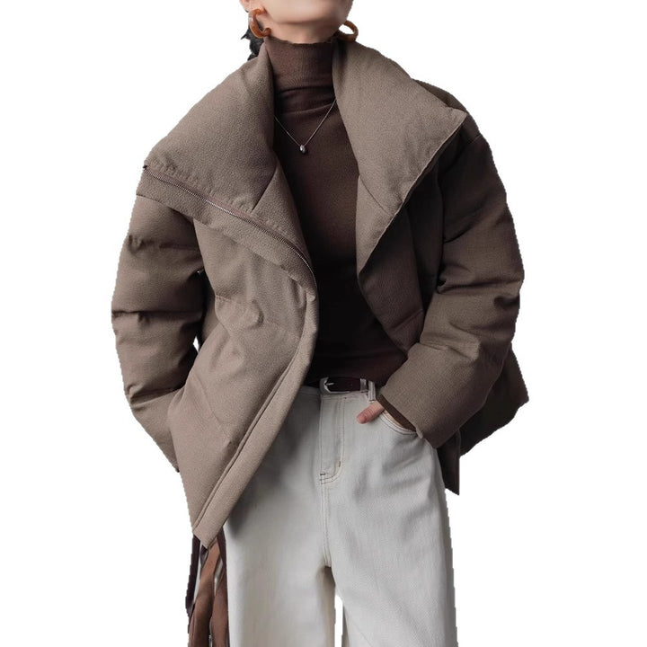Damen Modischer Oversized Daunenjacke Echoarchiv