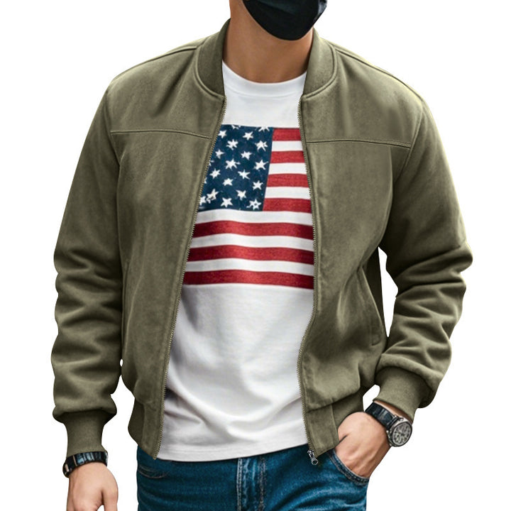 Herren sportliche Bomberjacke mit atmungsaktiven Eigenschaften und stylischem Schnitt Echoarchiv