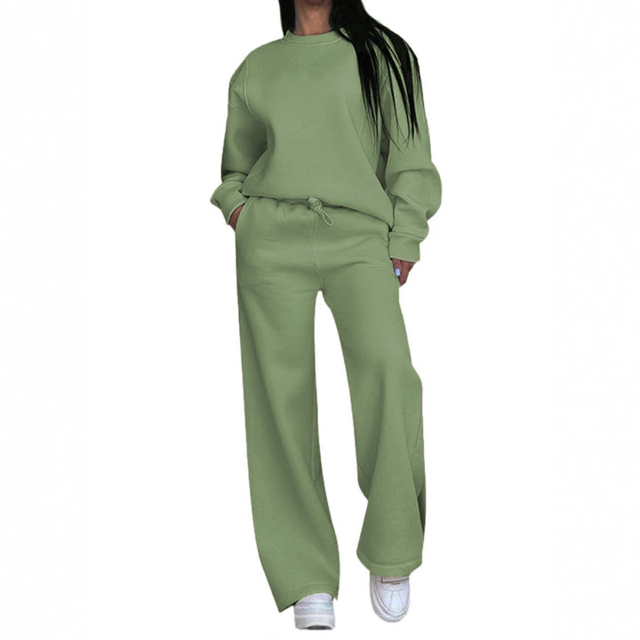 Damen nan lässiges Oversize Sweatshirt und weite Jogginghose Set Echo Archiv