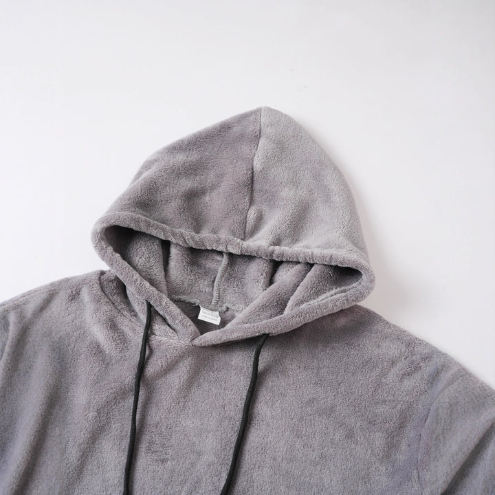Herren kuscheliges Kapuzensweatshirt aus weichem Fleece Echoarchiv