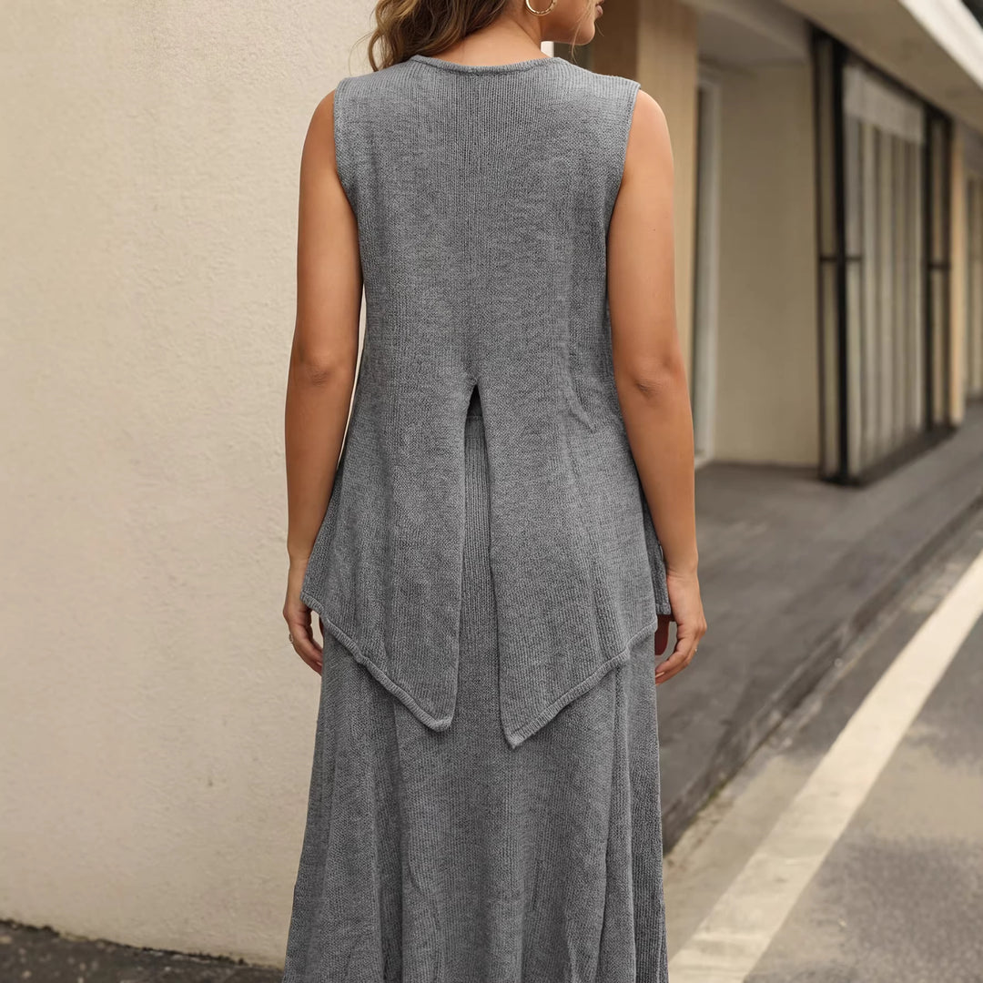 Damen lässiges Tragekleid aus leichtem Strickmaterial Echo Archiv