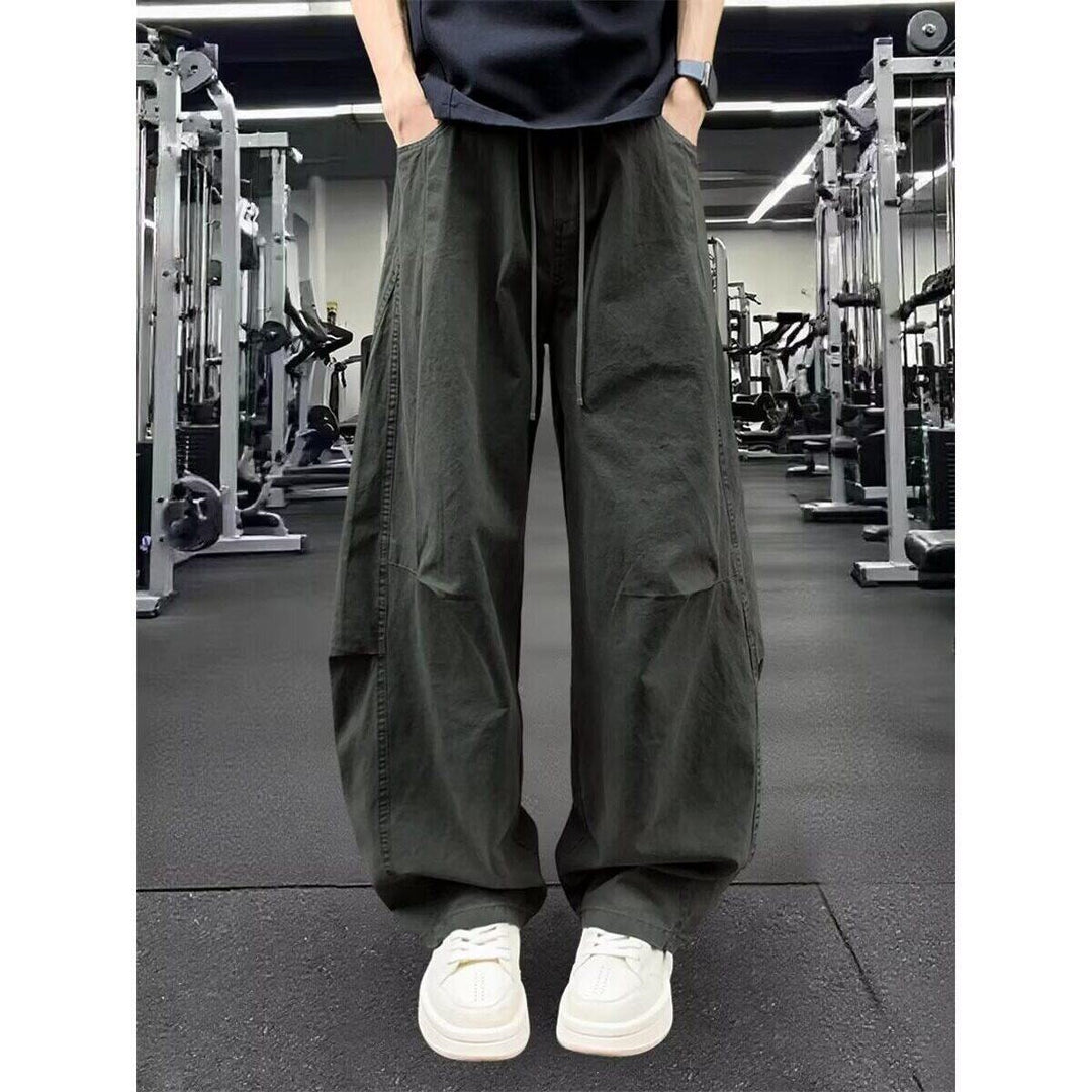 Herren Bequeme Cargo-Hose mit weitem Bein Echoarchiv