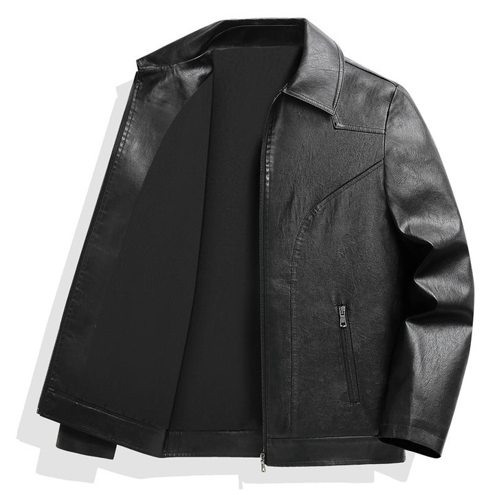 Herren Modische Kunstlederjacke Echo Archiv 1788321957