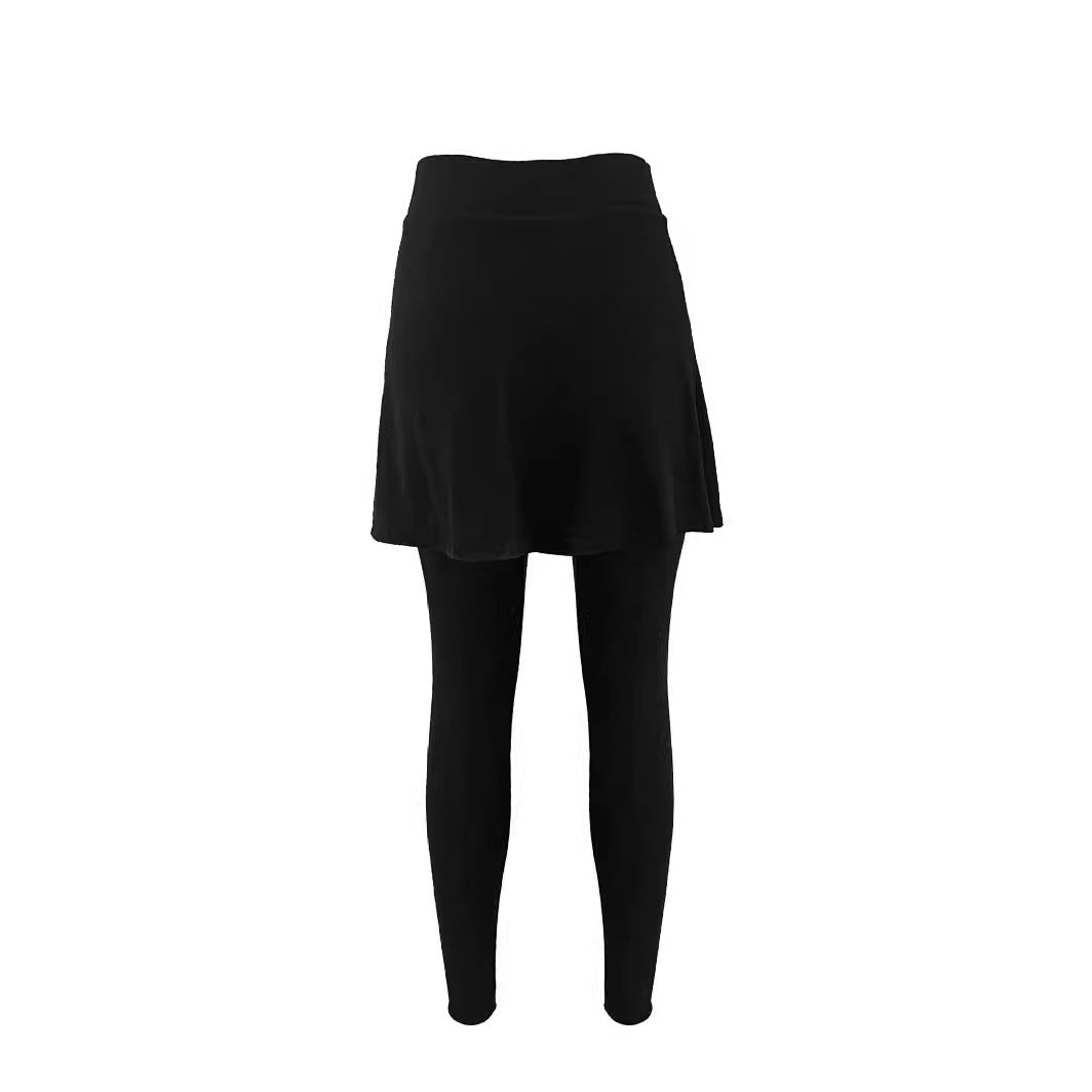 Damen Leggings mit integrierter Skirtschnitt Echoarchiv