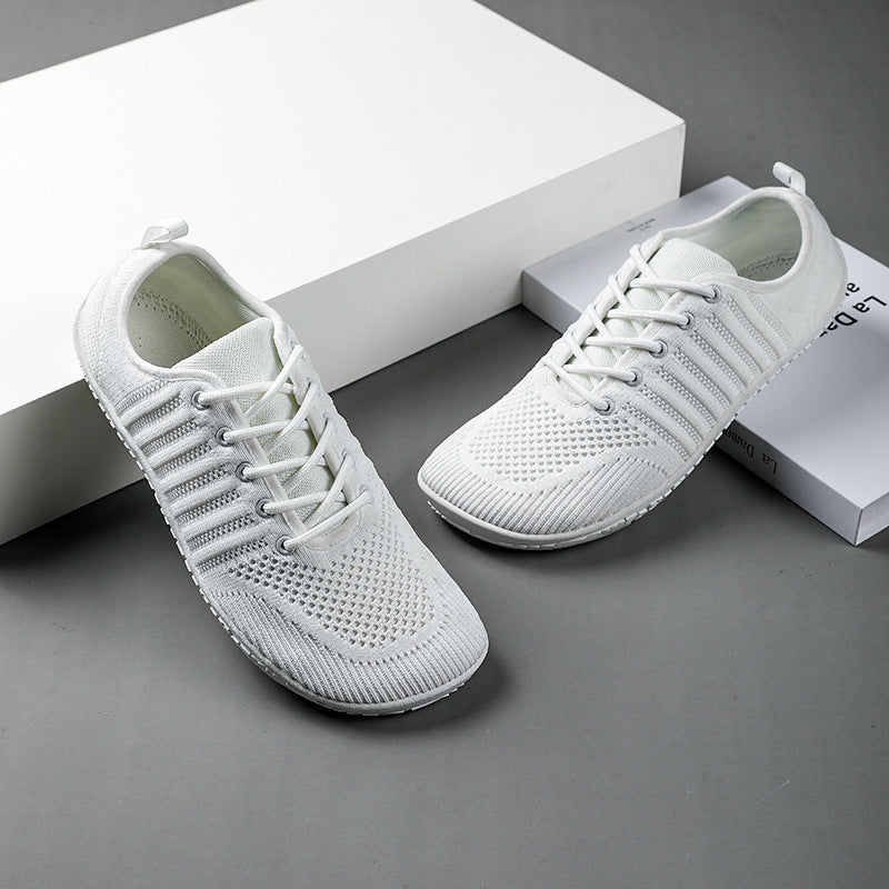 Unisex nan atmungsaktive Strick-Sneaker mit Gedächtnisschaum-Innensohle und flexibler Gummi-Laufsohle Echo Archiv