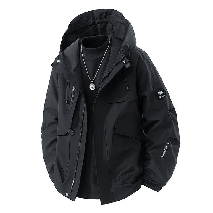 Herren Wasserfeste Outdoor-Jacke mit praktischen Taschen Echo Archiv