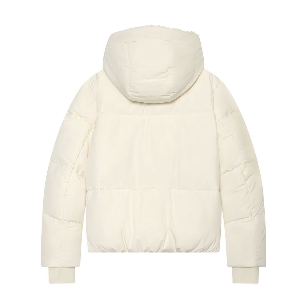 Damen Kurze Steppjacke mit Teddykragen Echo Archiv