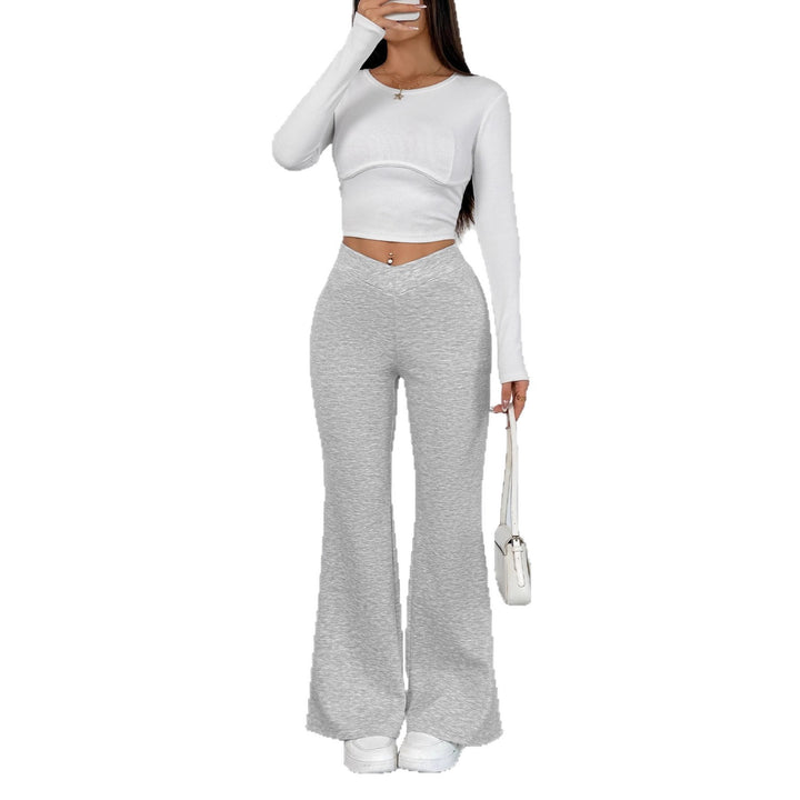 Damen Bequeme Elegante Freizeithose Echo Archiv