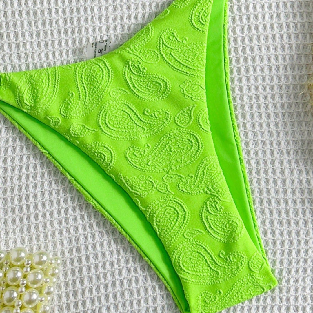 Damen Triangel-Bikini mit filigranem Paisleydruck Echo Archiv