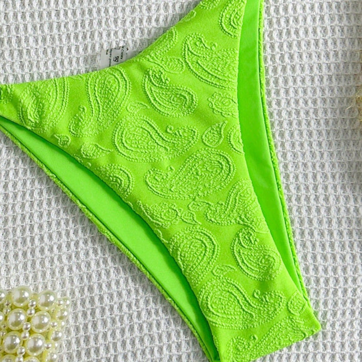 Damen Triangel-Bikini mit filigranem Paisleydruck Echo Archiv
