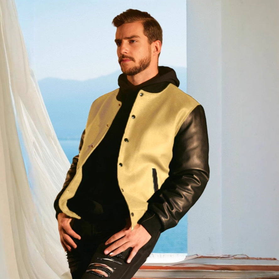 Herren Retro Collegejacke Echoarchiv