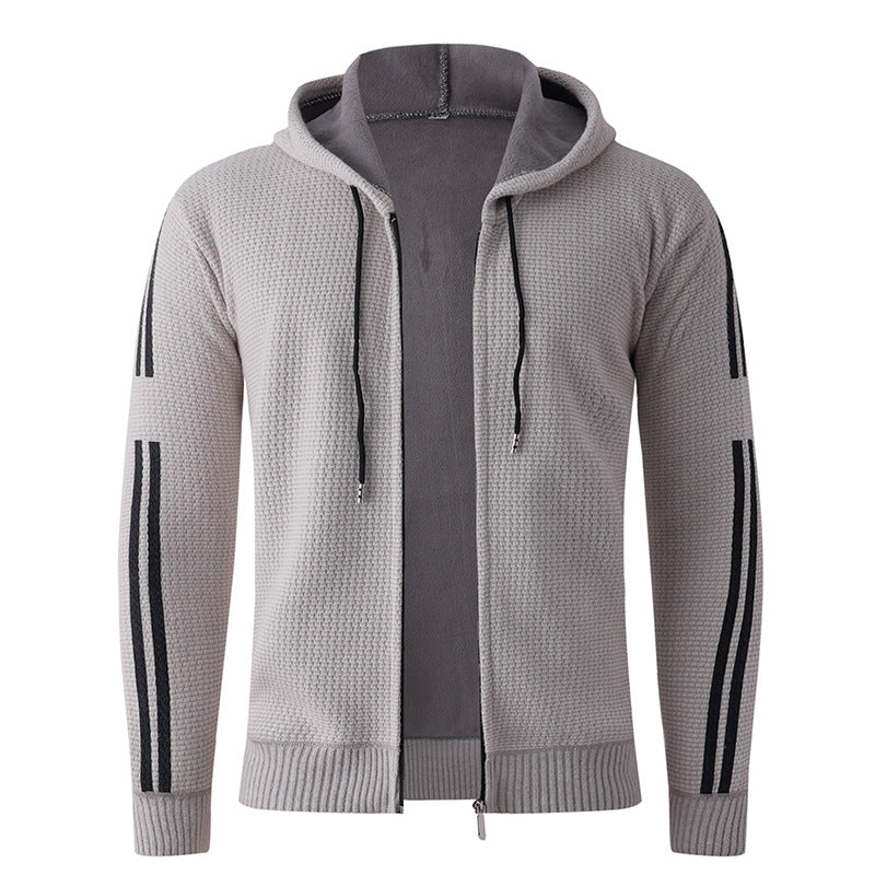 Herren Sportliche Kapuzenjacke mit weichem Innenfutter Echoarchiv