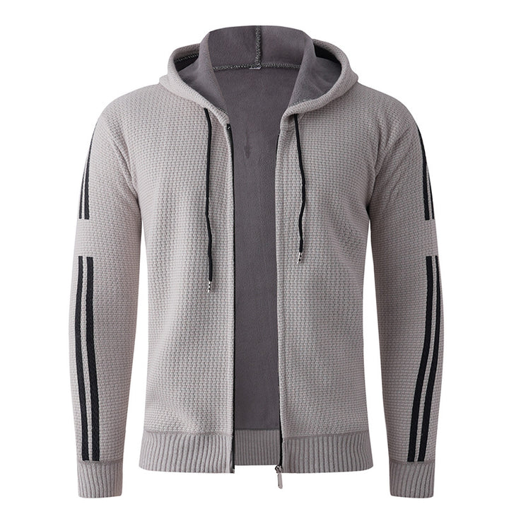 Herren Sportliche Kapuzenjacke mit weichem Innenfutter Echoarchiv