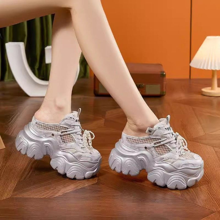 Damen Sportliche Chunky Sneakers Echo Archiv