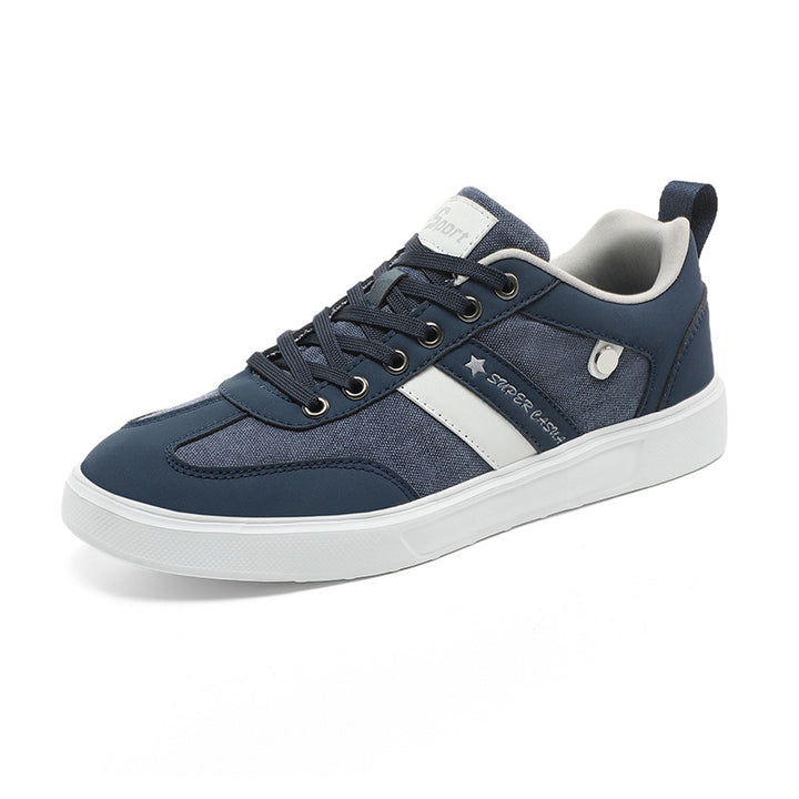Herren nan urbaner Canvas- und Kunstleder-Sneaker mit gepolstertem Einstieg und profilierter Gummisohle Echo Archiv