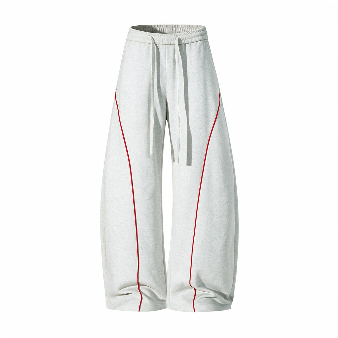 Herren Bequeme Sport-Jogginghose mit elastischem Bund und Kontraststreifen Echo Archiv