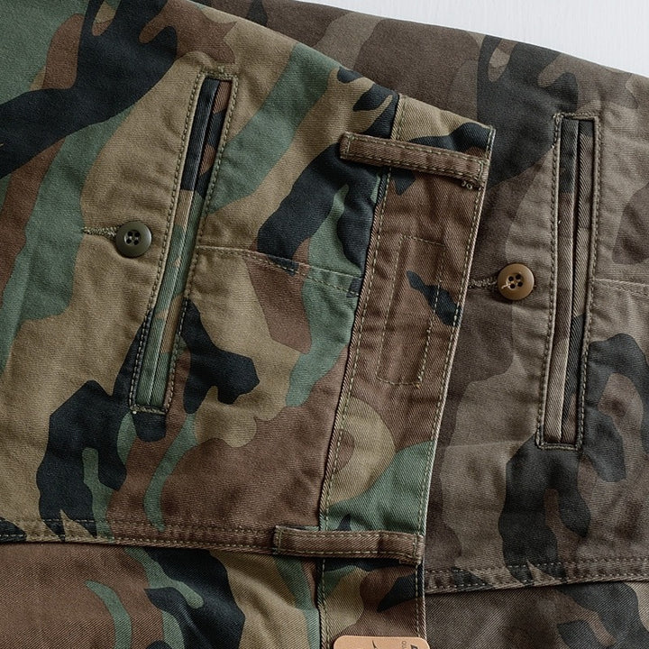Herren Cargo-Shorts mit multifunktionalen Taschen und strapazierfähigem Material Echoarchiv
