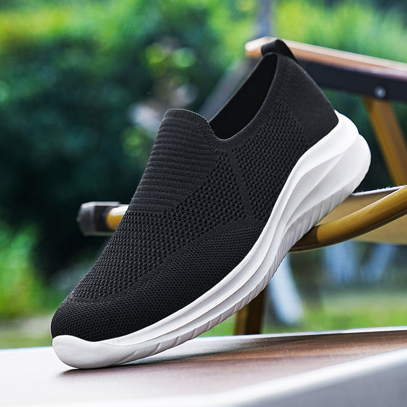 Unisex nan sockenähnlicher Strick-Slipper mit anatomischem Komfortfußbett und flexibler Leichtsohle Echo Archiv