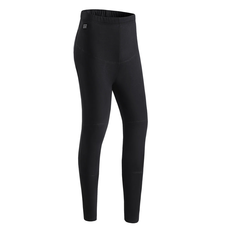 Damen Beheizbare Thermo-Leggings mit integriertem Heizfeld und elastischem Komfortbund Drune