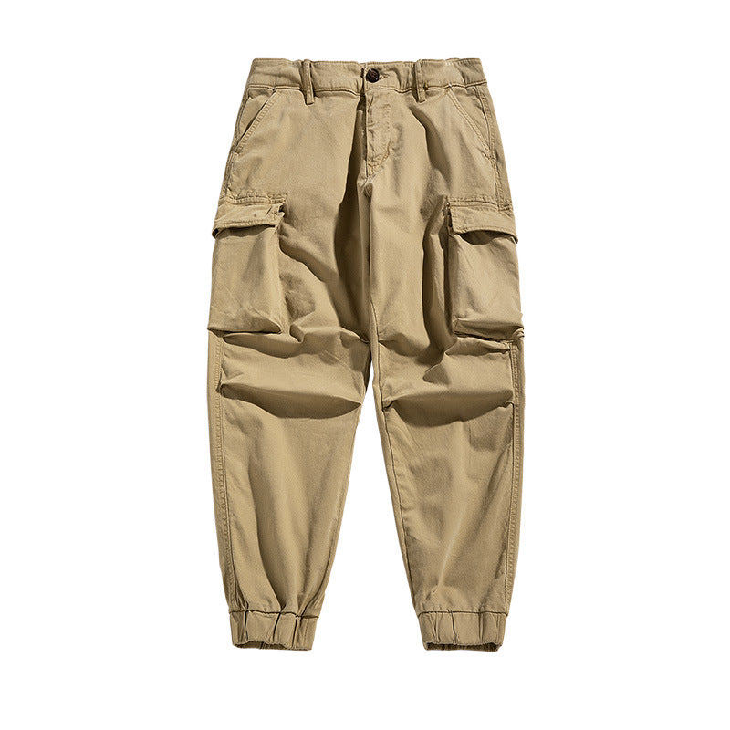 Herren Military-inspirierte Relaxed-Cargo-Jogger aus Ripstop-Baumwolle mit aufgesetzten Klappentaschen Echo Archiv