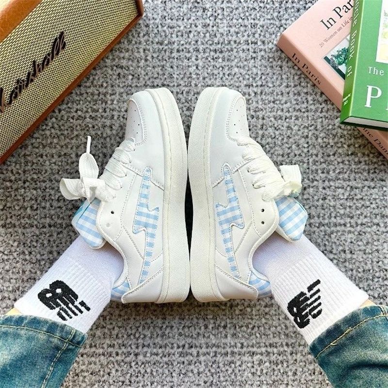 Damen Sneakers im modernen Karo-Design mit atmungsaktiven Materialien Echo Archiv