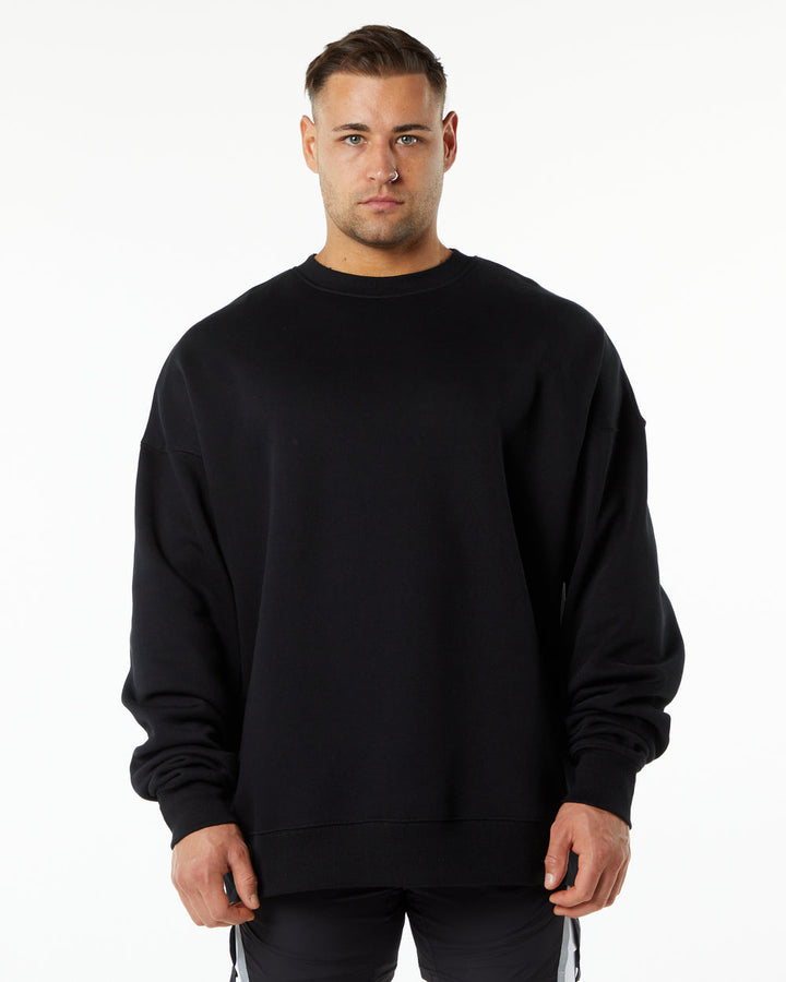 Herren Oversized Sweatshirt mit kuscheligem Innenfutter Echoarchiv
