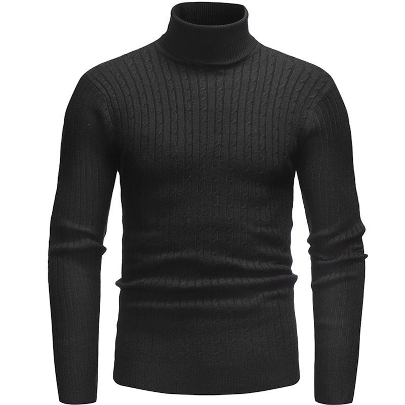 Herren feinstrick Rollkragenpullover Echoarchiv