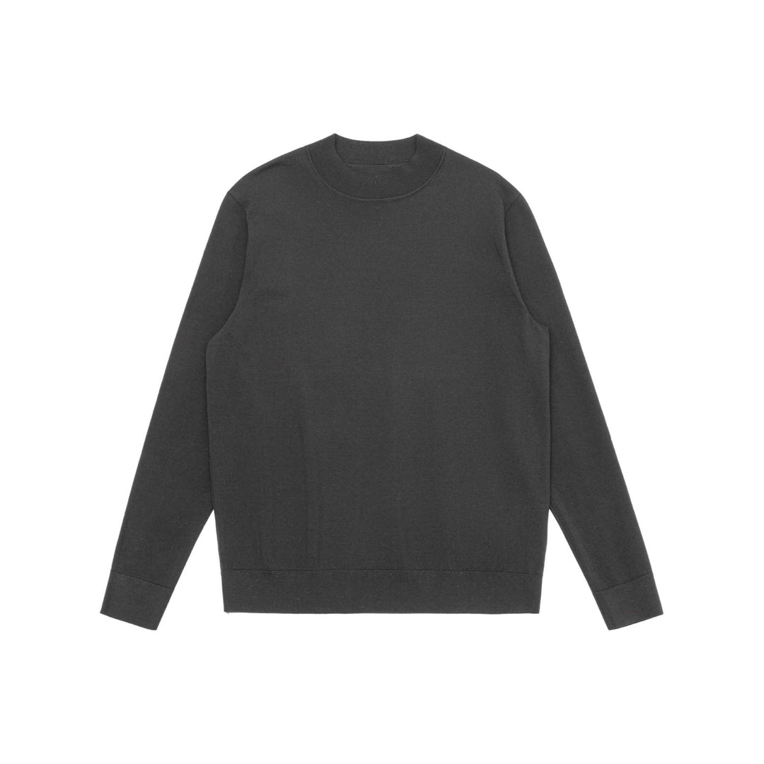Unisex Rundhals-Sweatshirt aus schwerer Baumwollmischung mit geripptem Kragen Echoarchiv