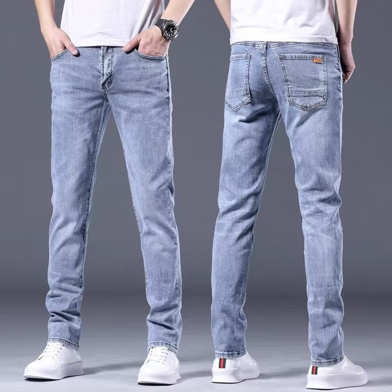 Herren Slim-Fit Jeans im lässigen Vintage-Design Echoarchiv