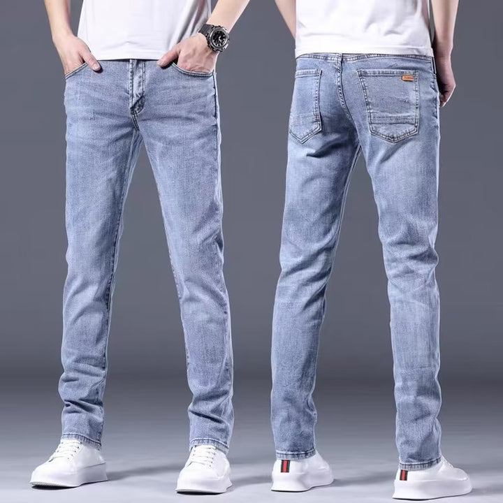 Herren Slim-Fit Jeans im lässigen Vintage-Design Echoarchiv