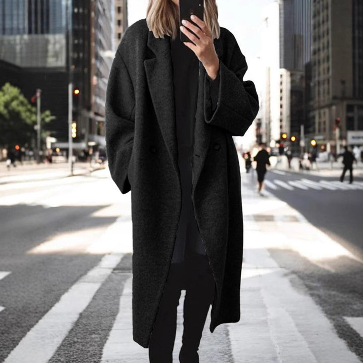 Damen Oversized Wollmantel Echoarchiv
