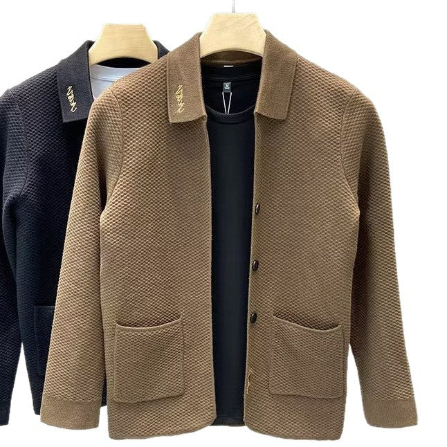 Damen Moderne Strickjacke mit strukturiertem Design Echoarchiv