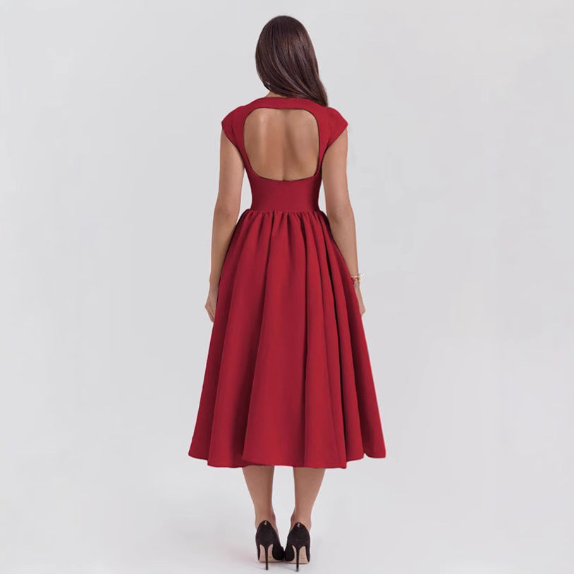 Damen Cocktailkleid mit schickem A-Linien-Schnitt und eleganter Taillierung Echo Archiv