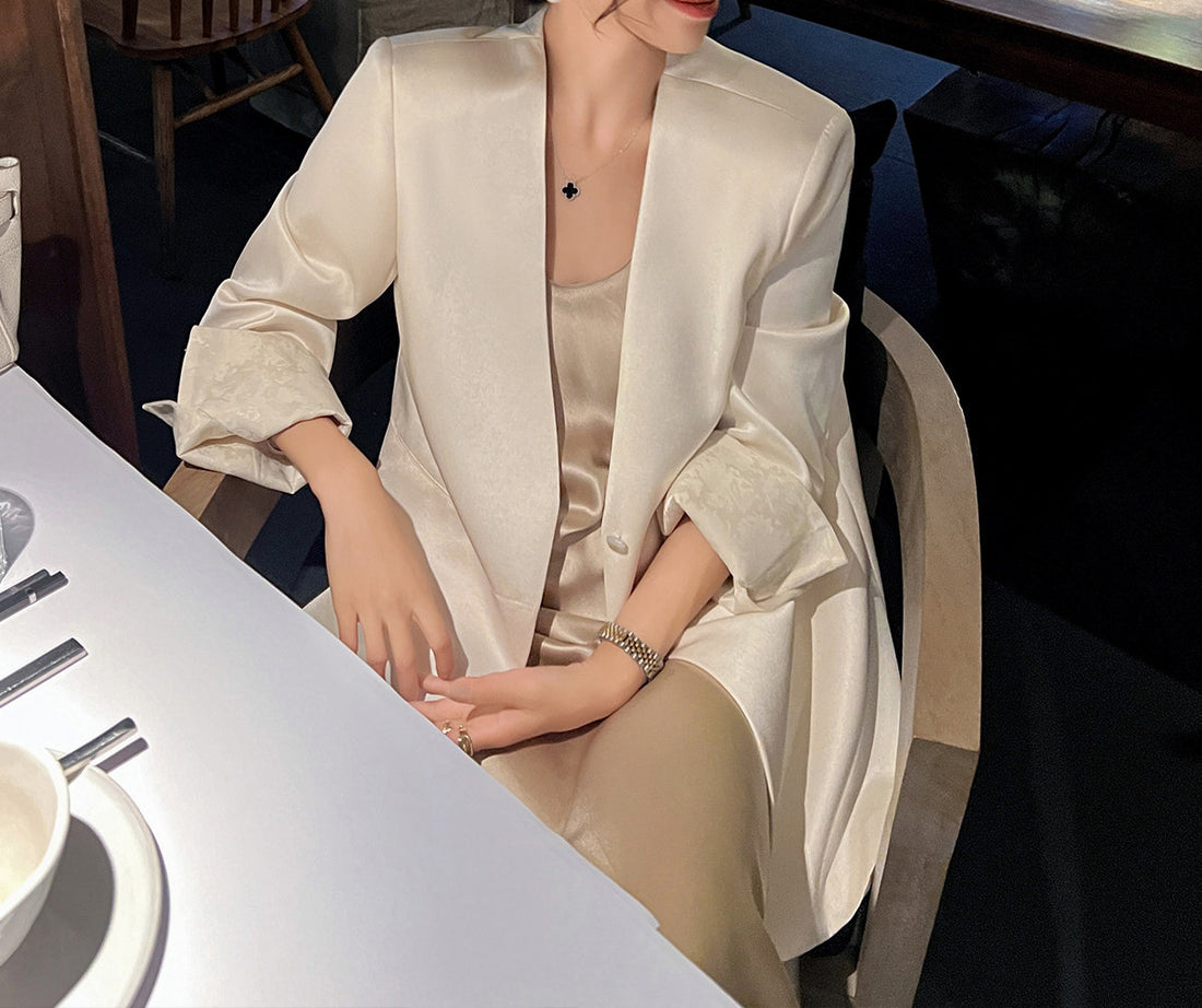Damen Eleganter und zeitloser Blazer Echoarchiv