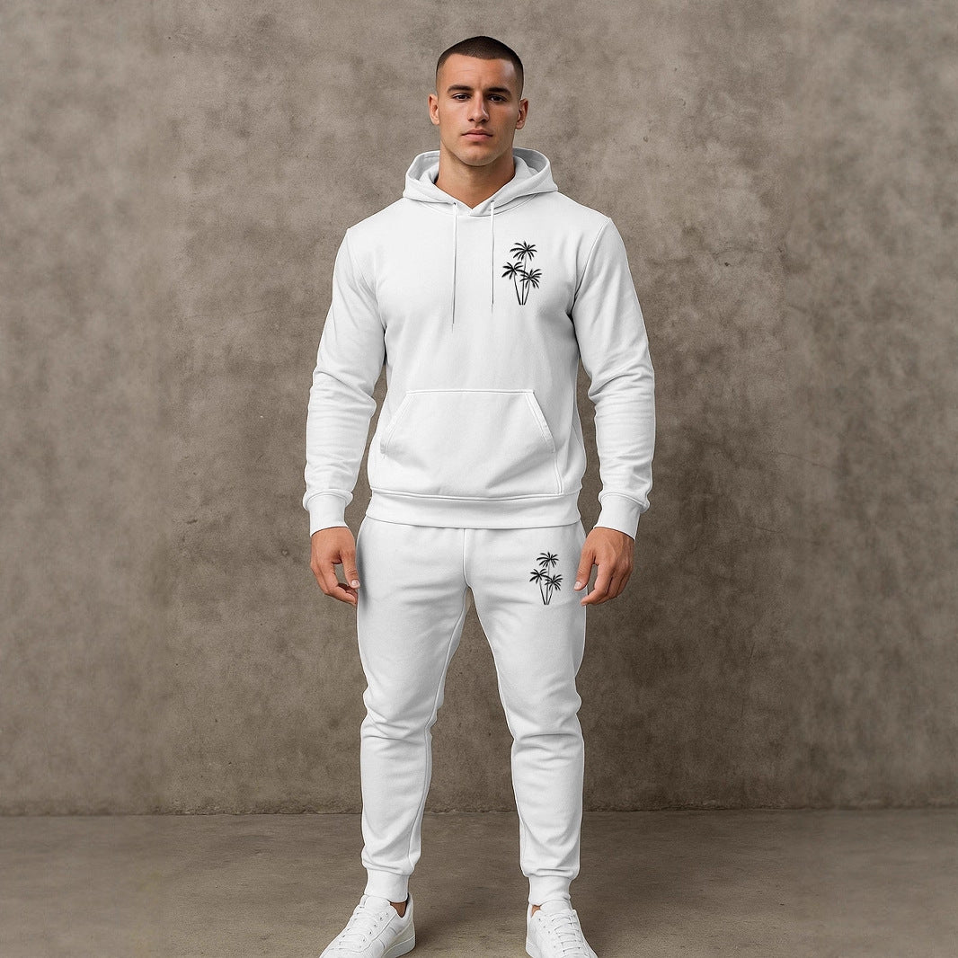 Herren Kapuzenpullover mit bequemen Jogginghosen Echoarchiv