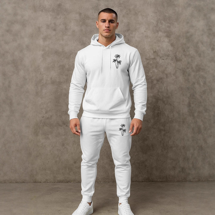 Herren Kapuzenpullover mit bequemen Jogginghosen Echoarchiv