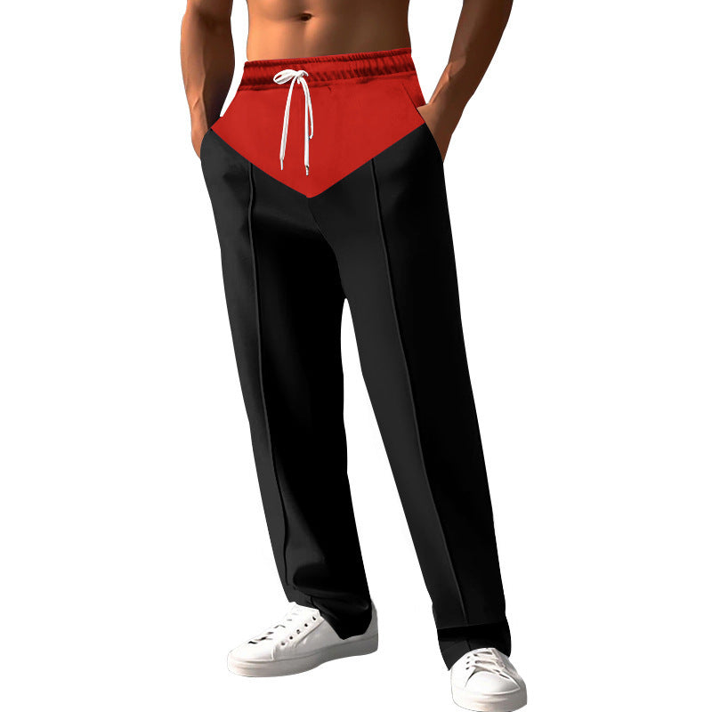 Herren modische Sweatpants mit innovativem Schnitt und seitlichen Eingrifftaschen Echoarchiv